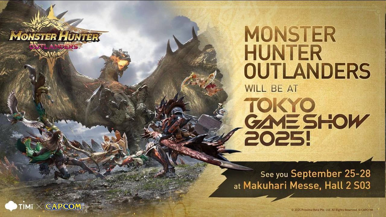 На Tokyo Game Show 2025 впервые покажут мобильную Monster Hunter Outlanders