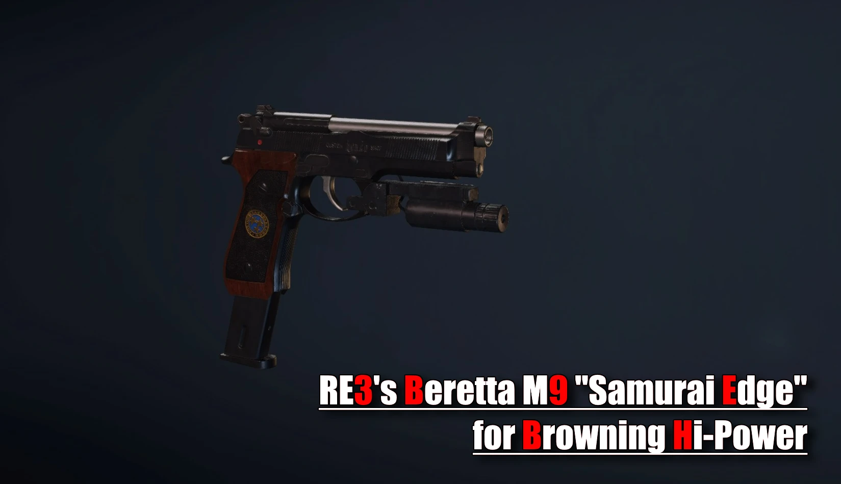 Resident Evil 2 "Beretta M9"