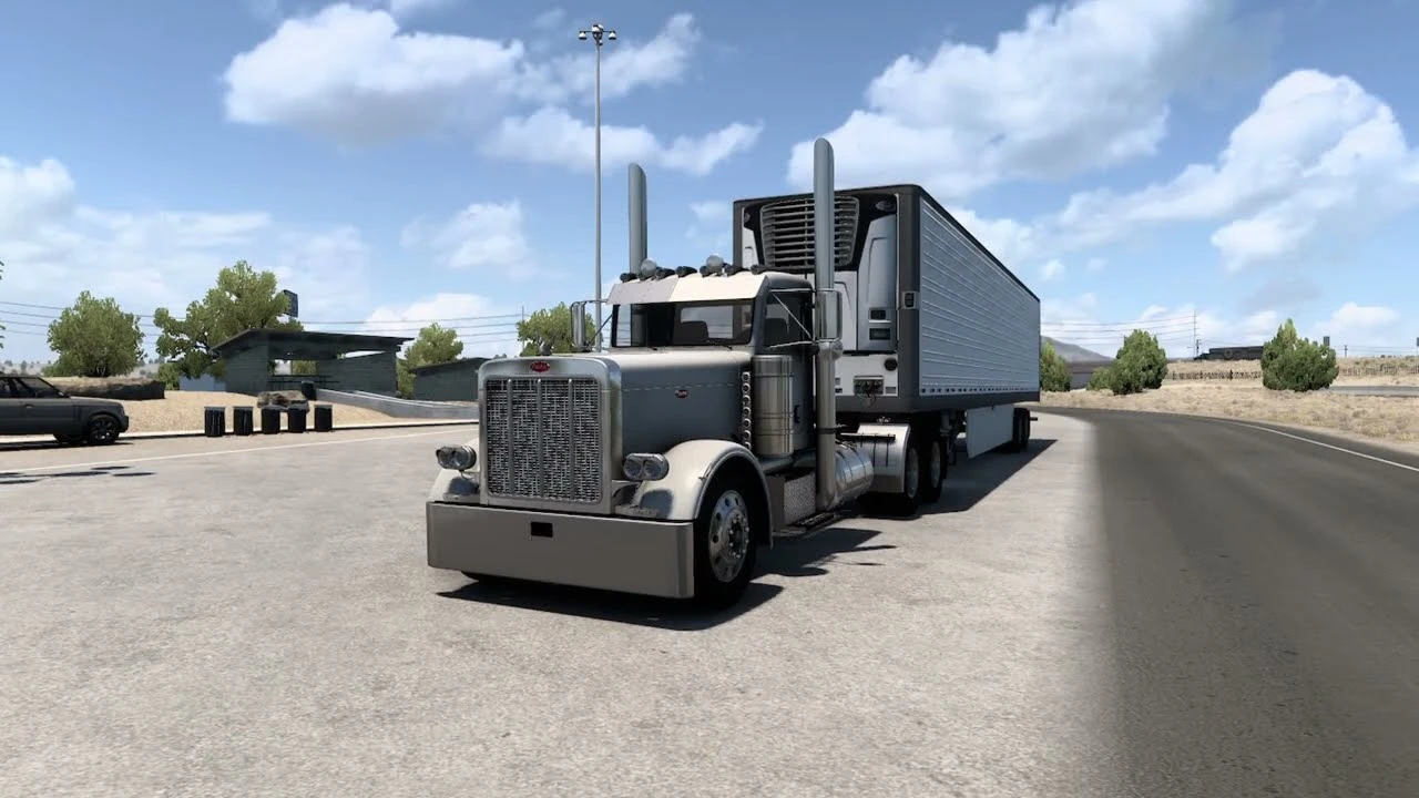 American Truck Simulator "Новый двигатель и звуки Cat C15 6NZ с прямотоком" [v3.0]