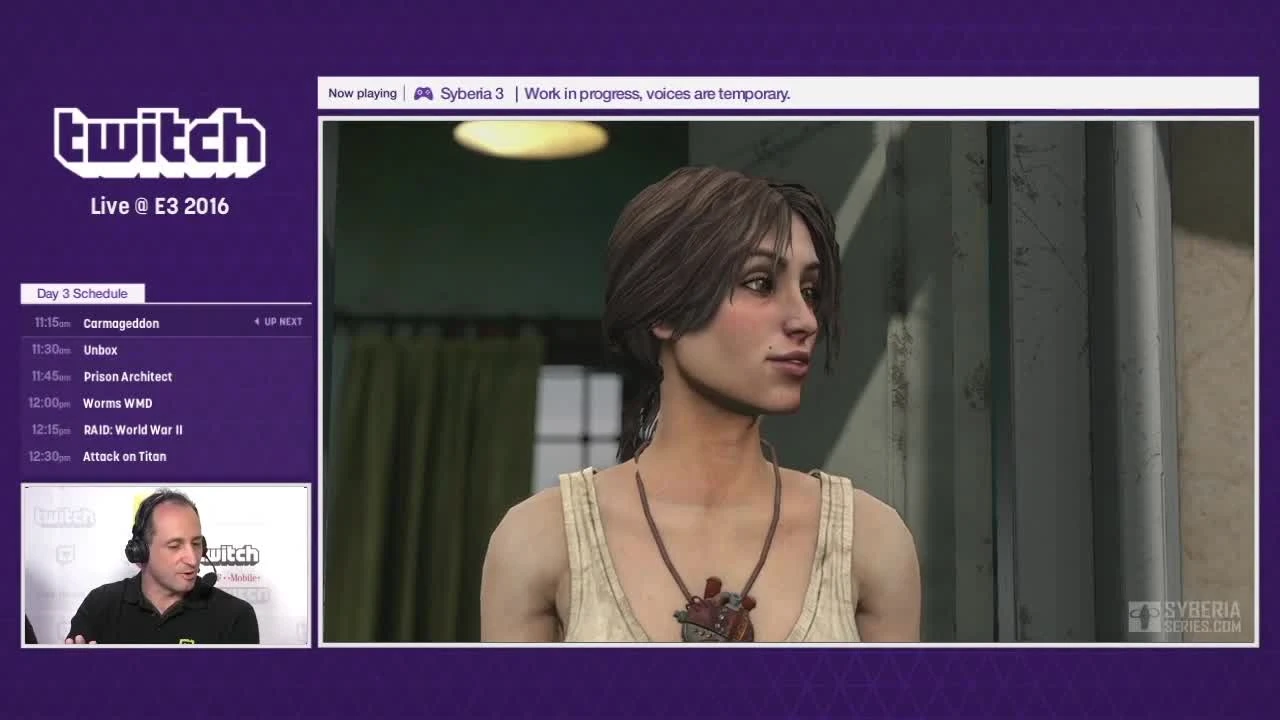 Геймплей Syberia 3 с E3 2016