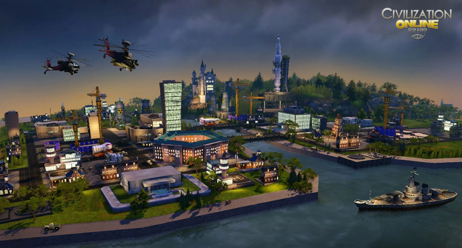 Первые скриншоты современной эры из Civilization Online