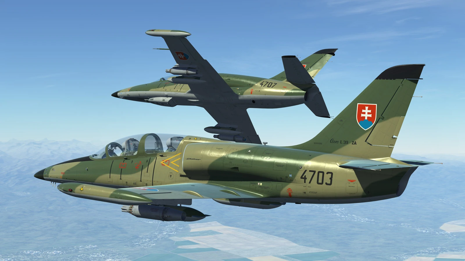 DCS World "L-39ZA: ВВС Словакии"