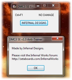 Devil May Cry 3: Dante's Awakening: Anti-Trainer [1.3]  {Infernal Designs}