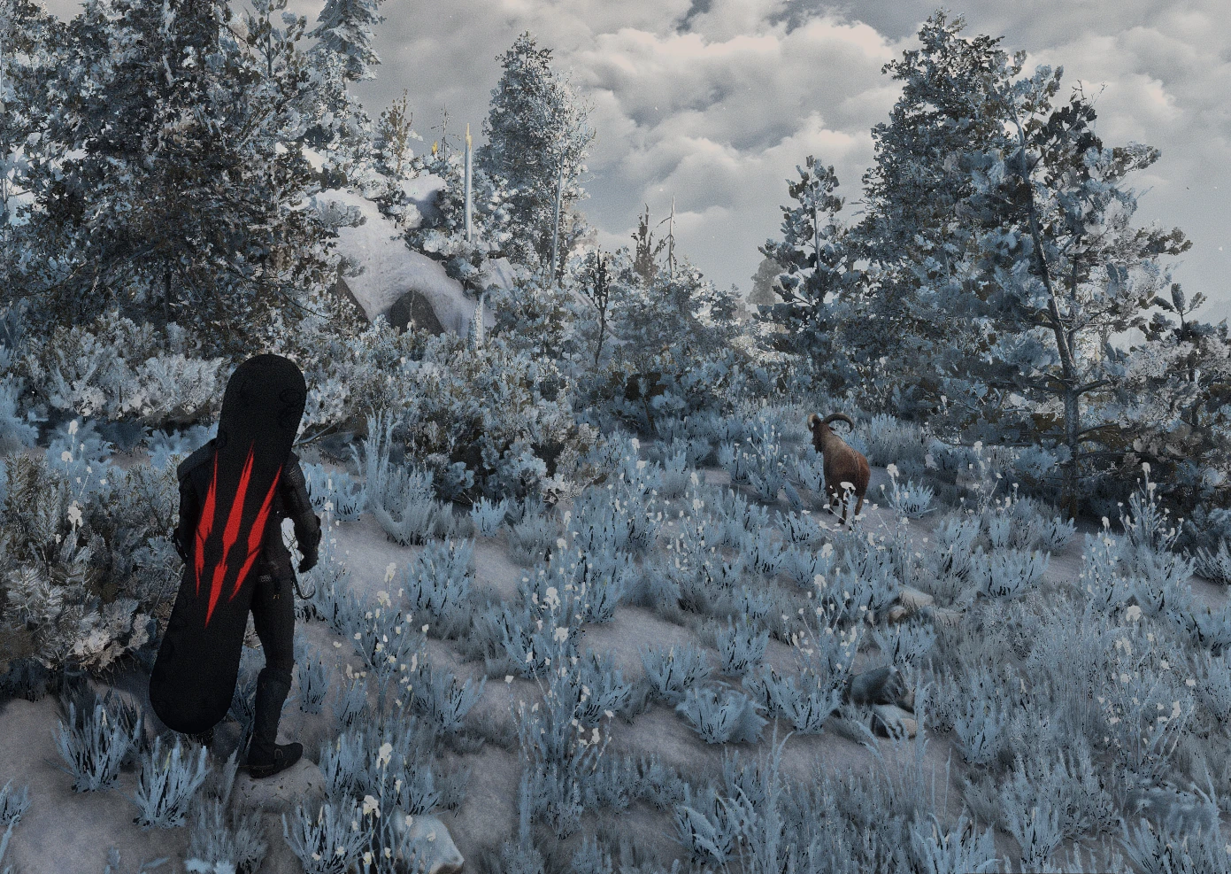 Witcher 3 "Сноуборд"