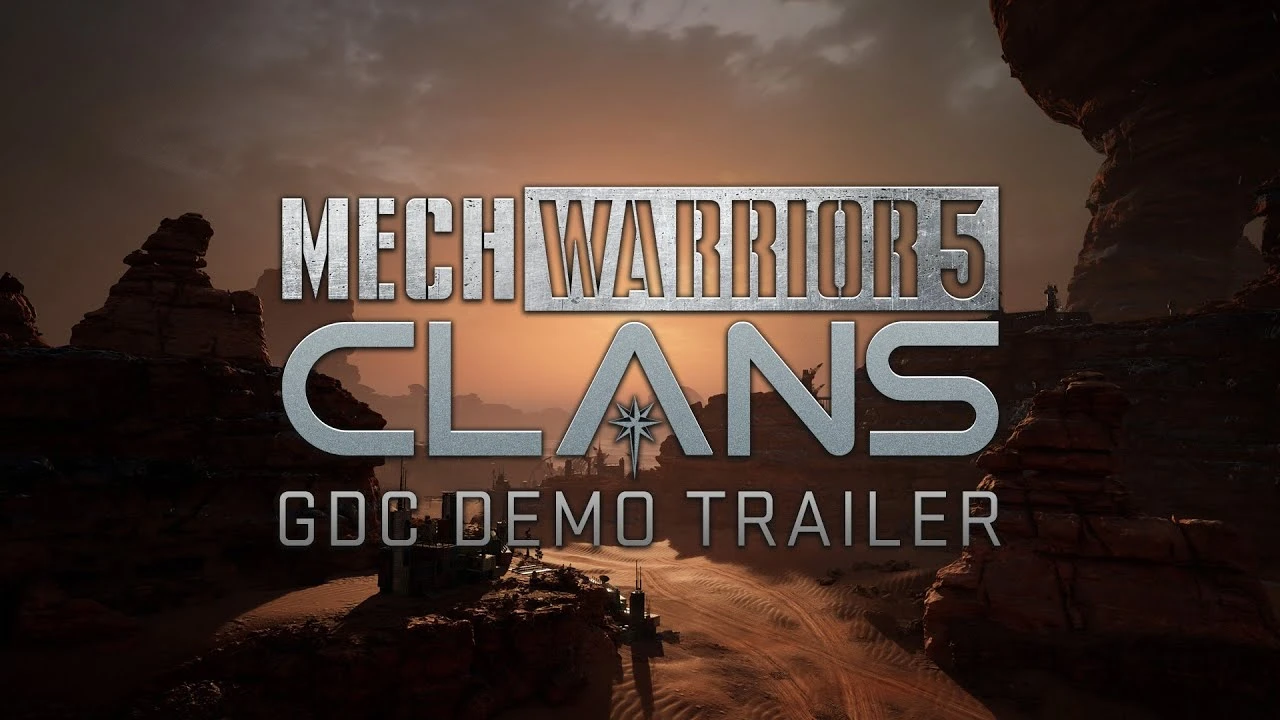 Опубликован первый трейлер MechWarrior 5: Clans