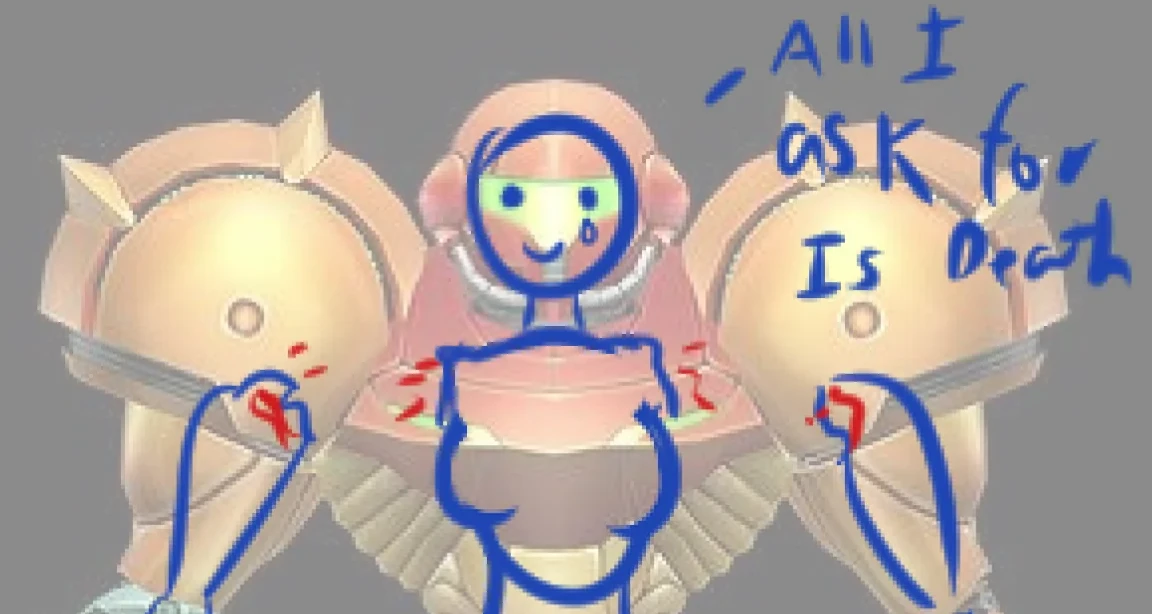 Фанаты Metroid пытаются понять, как Самус на самом деле вписывается в свой костюм