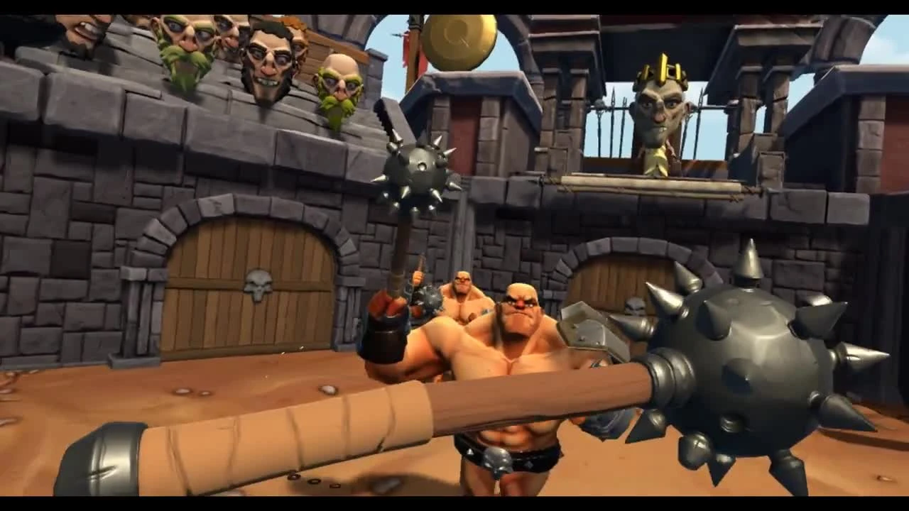 Стал гладиатором в очках реальности HTC VIVE