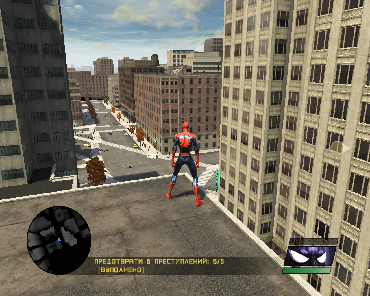 Spider-Man: Web of Shadows "Кинематографичная графика"