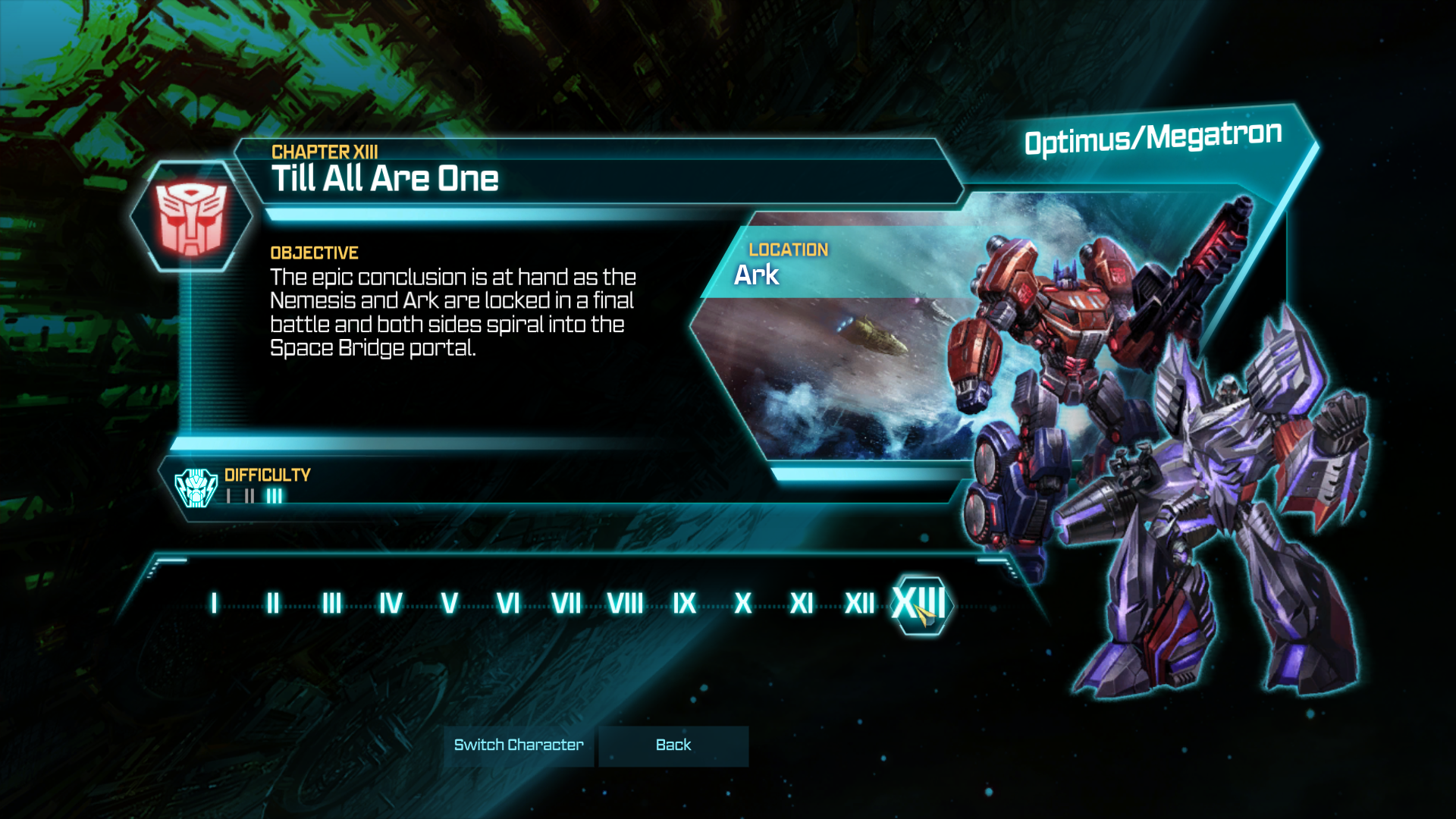 Transformers: Fall of Cybertron "Сохранение - Игра пройдена на 100%" [Пиратка]