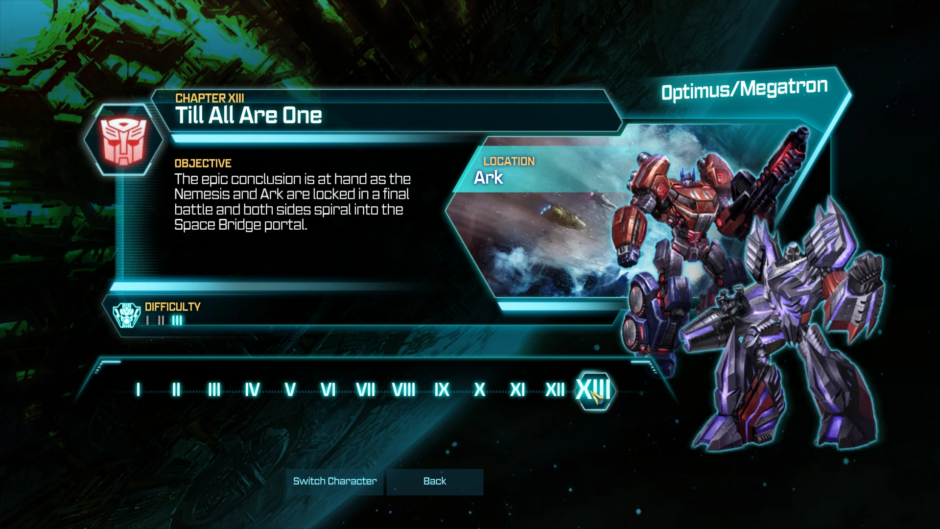 Transformers: Fall of Cybertron "Сохранение - Игра пройдена на 100%" [Пиратка]