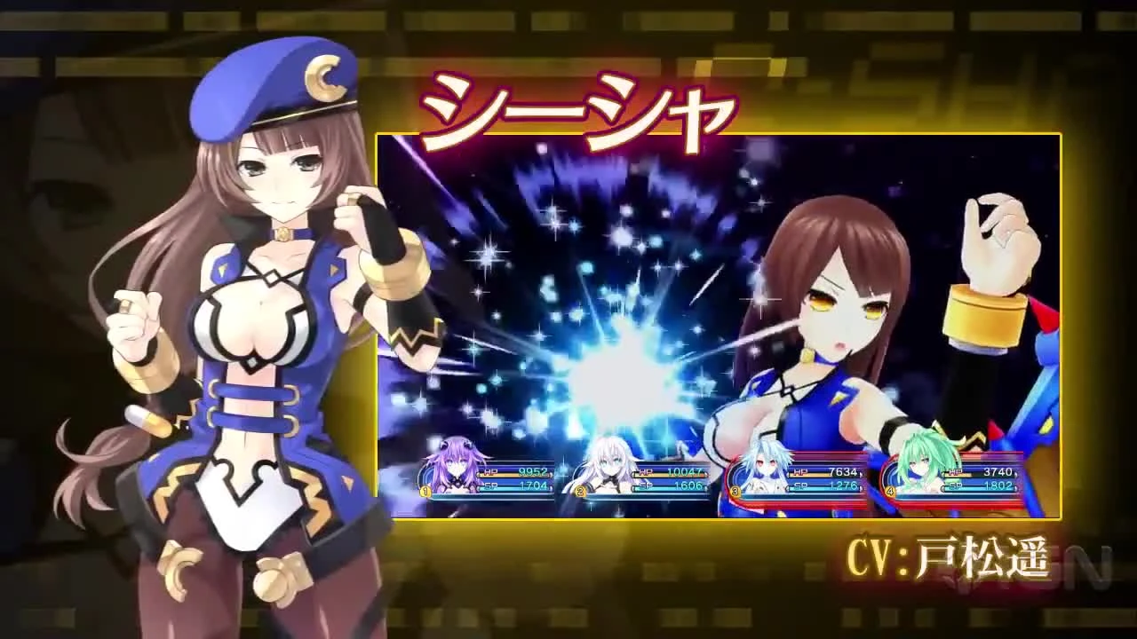 Hyperdimension Neptunia Victory 2 "Японский геймплейный трейлер"