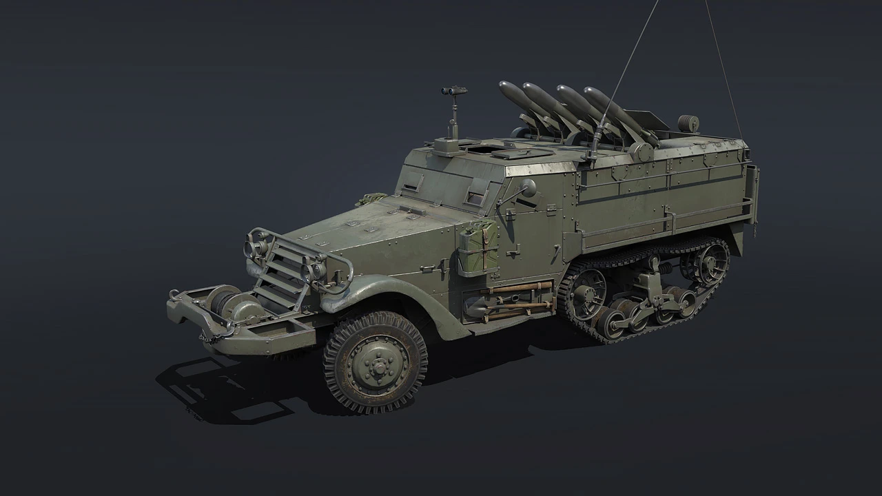 В War Thunder появится Zachlam M3 (Tager): ракетный БТР