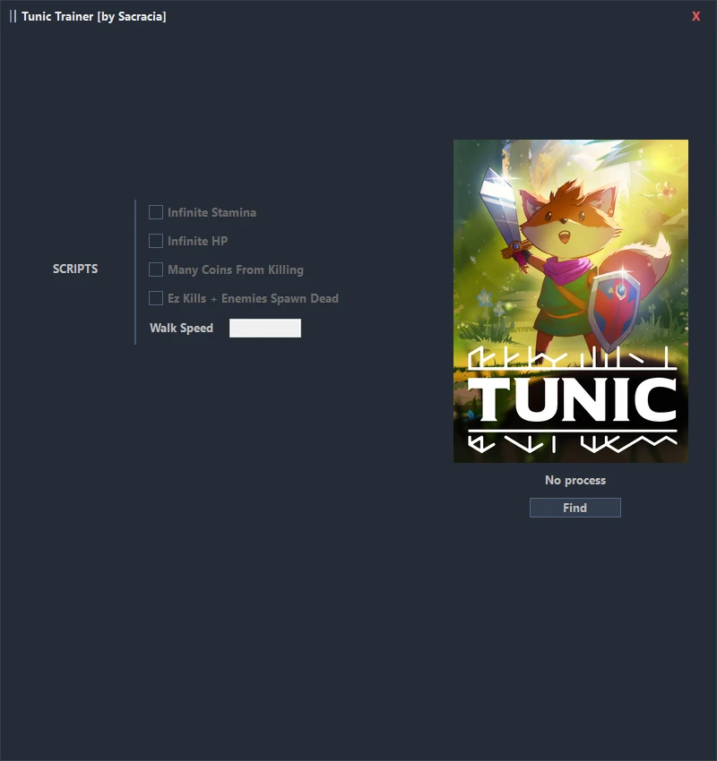 Tunic "Трейнер +5" [UPD: 07.07.2022] {Sacracia}
