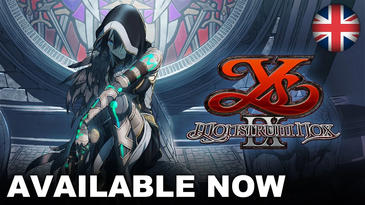 Релизный трейлер Ys IX: Monstrum Nox для Nintendo Switch и ПК
