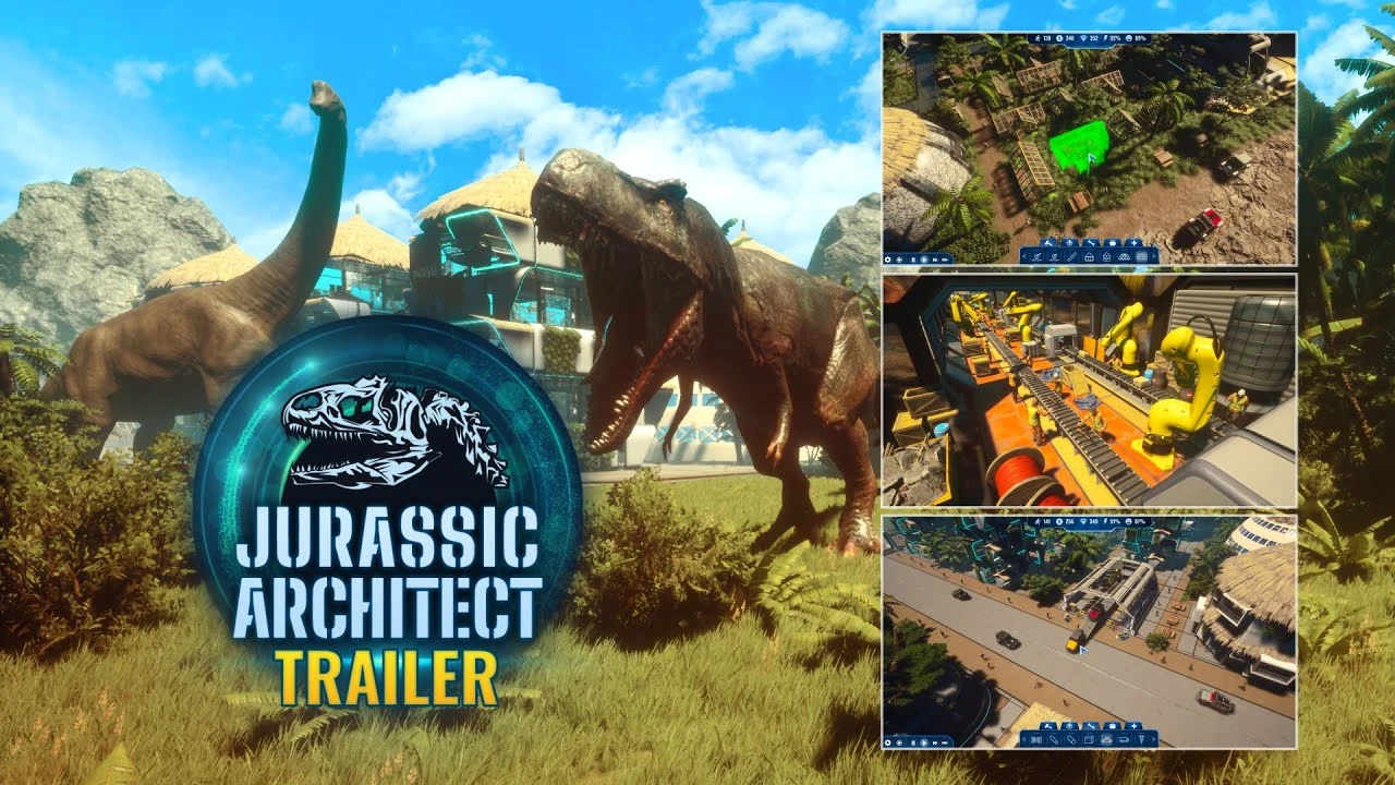Jurassic Architect - это смесь Парка Юрского периода и Sim City