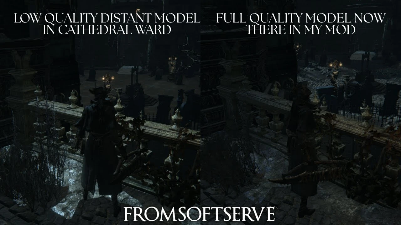 Фанатский ремастер Bloodborne получил обновление 0.93