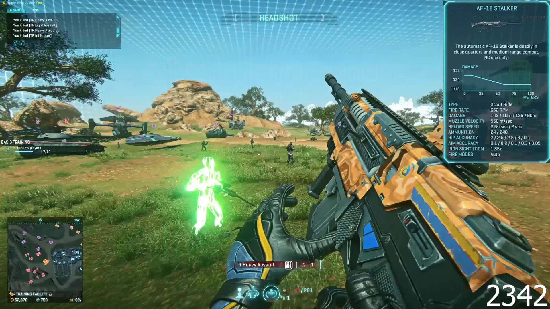 Рейтинг популярности Scout Rifles (Винтовок разведчика) | PlanetSide 2