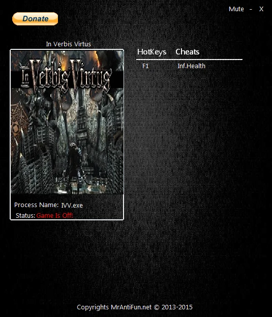 In Verbis Virtus: Трейнер/Trainer (+1: Бессмертие / Immortality) [1.0] {MrAntiFun}