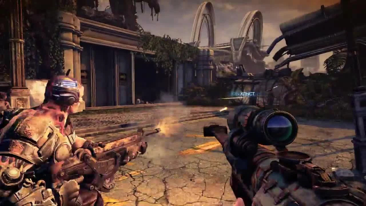 Бой с боссом цветок мутант - Bulletstorm: Full Clip Edition