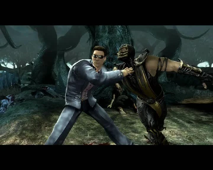 Mortal Kombat Аренные фаталити над Скорпионищем