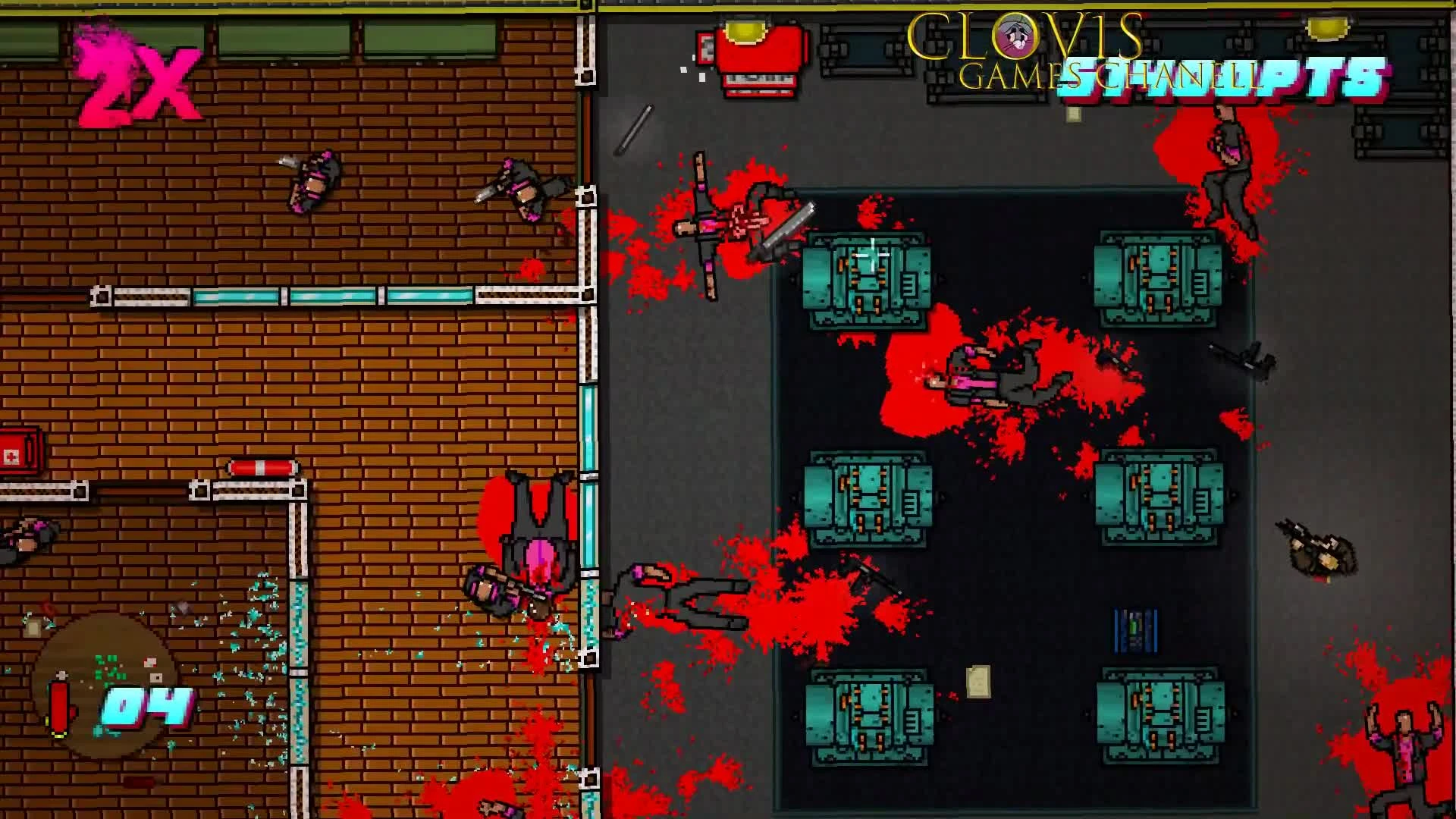 Прохождение Hotline Miami 2: Wrong Number - Подражатели убивают всех и вся #4