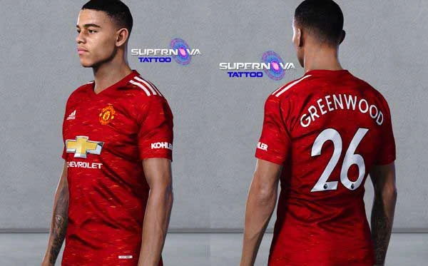 PES 2020 "Лицо и татуировки Мейсона Уилла Джона Гриинвуда"