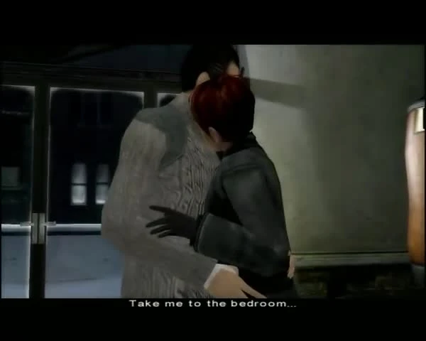 Fahrenheit - Неловкая любовная сцена