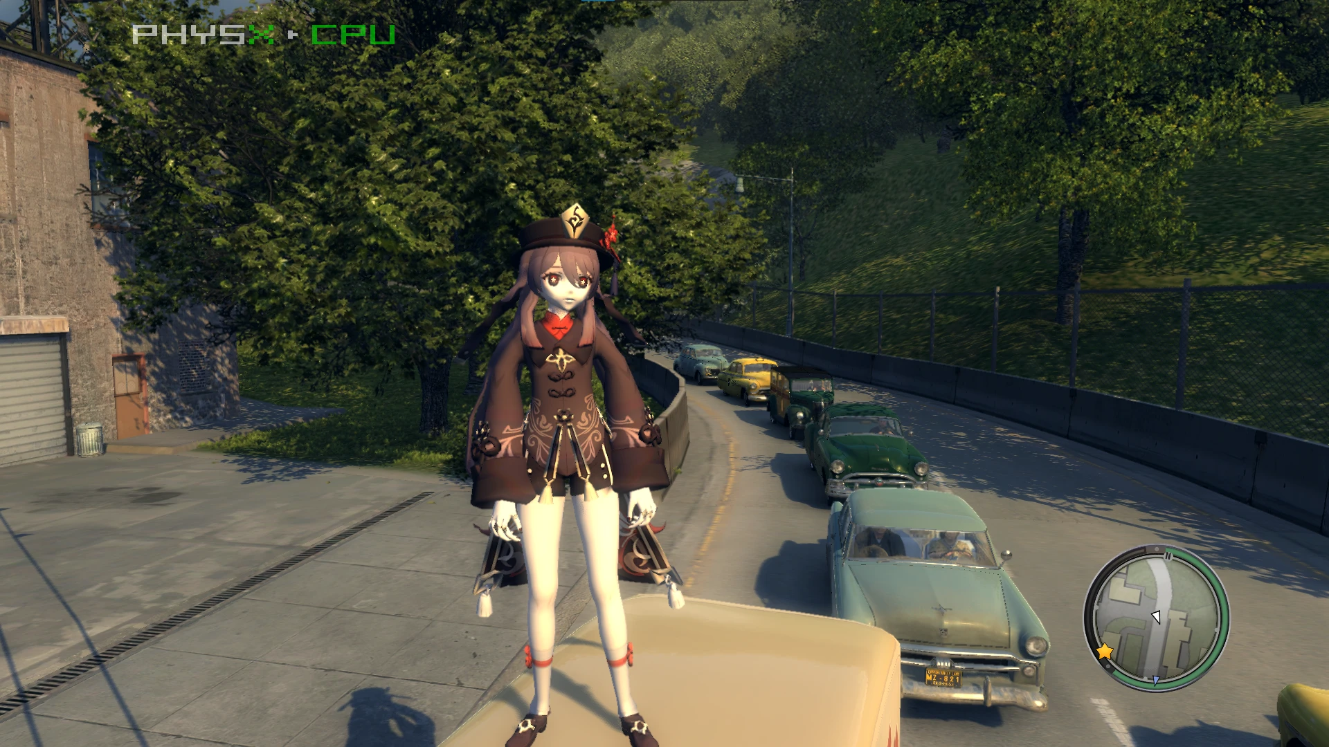 Mafia 2 Classic "Персонаж Hu Tao из Genshin Impact"