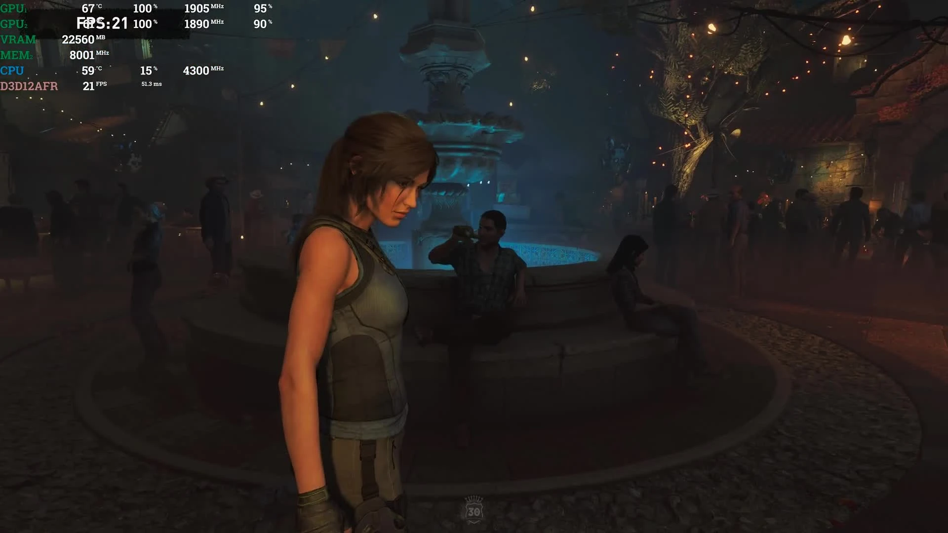 Shadow of the Tomb Raider - 8К Бенчмарк Titan RTX SLI | ThirtyIR