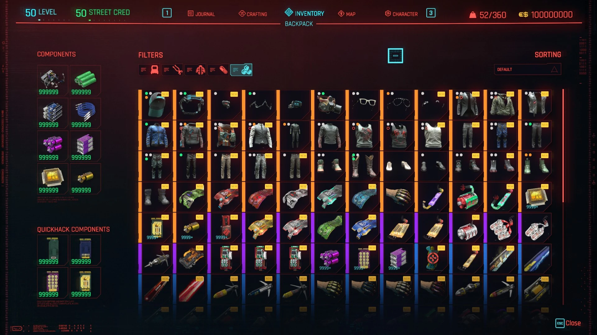 Cyberpunk 2077: Чит-Мод/Cheat-Mode (Cheat Script) [2.2]