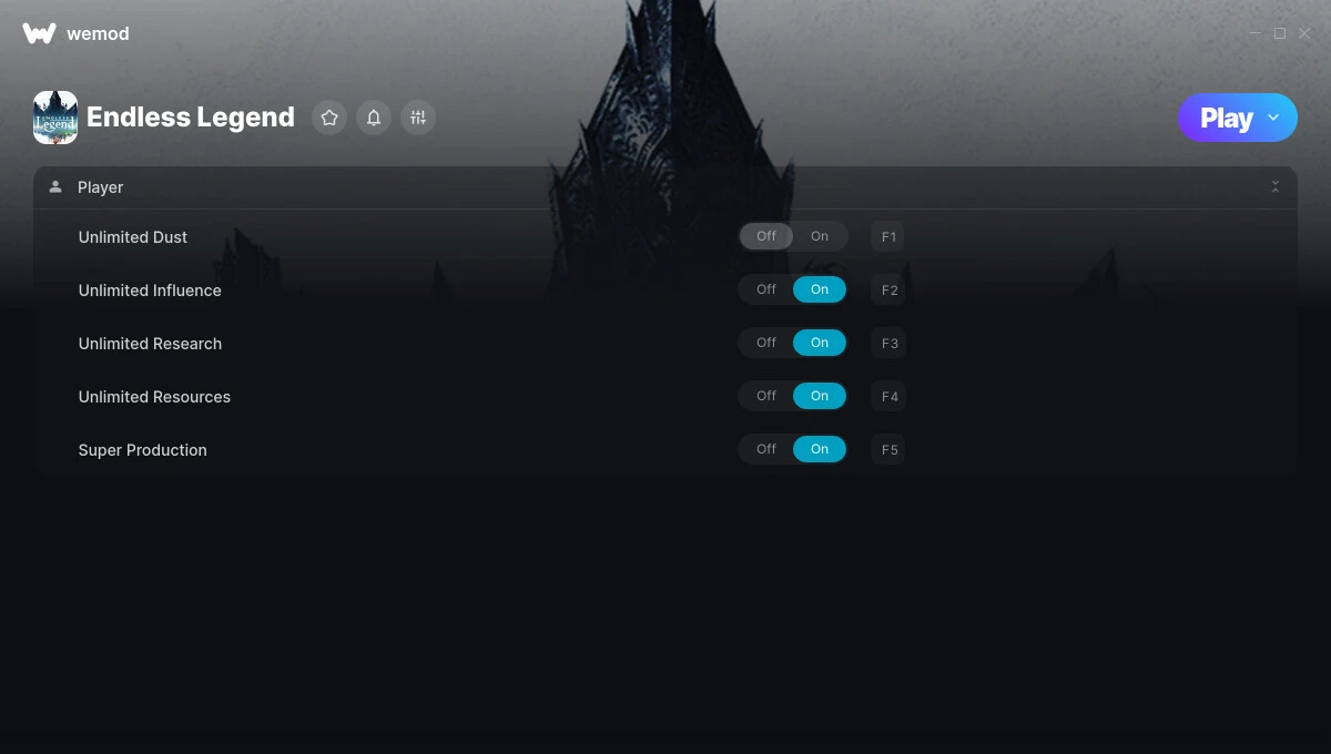 Endless Legend "Трейнер +5" [UPD: 23.02.2025] {MrAntiFun / WeMod}
