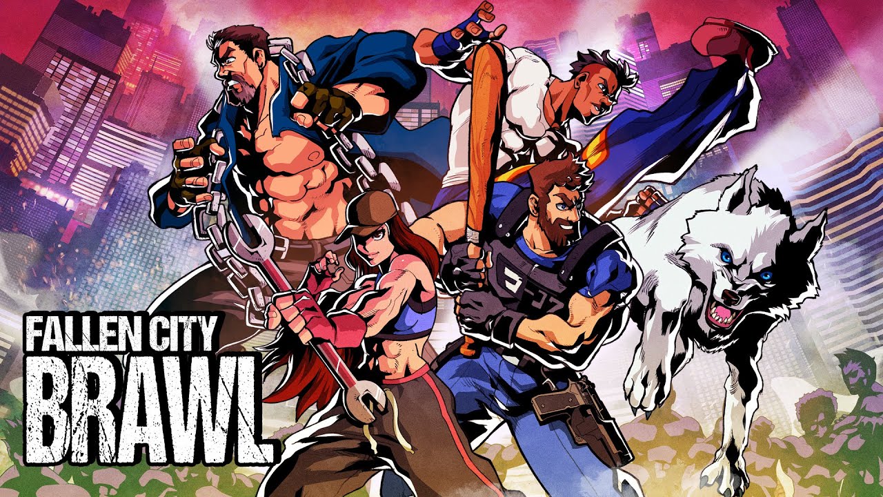Сайд-скроллинговый beat'em up Fallen City Brawl выйдет на ПК в Steam и GOG в следующем месяце
