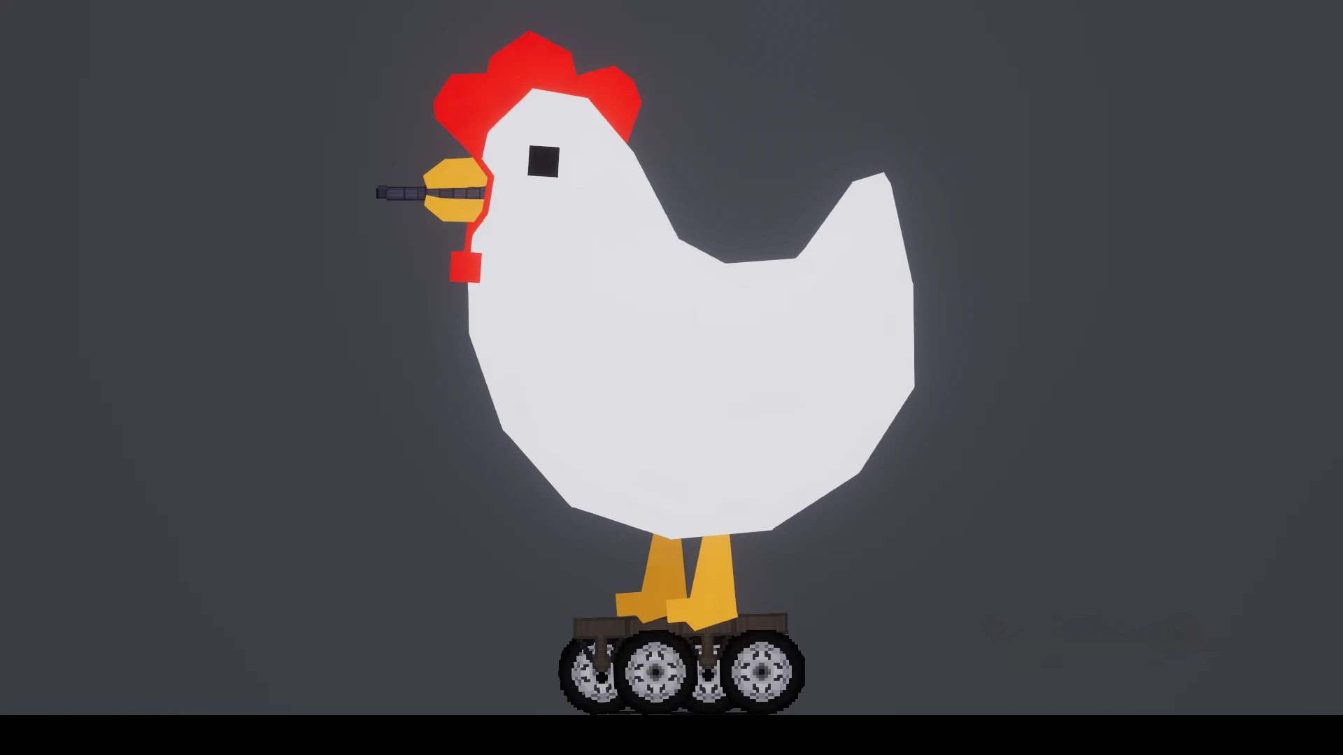 People Playground "Петух танк"