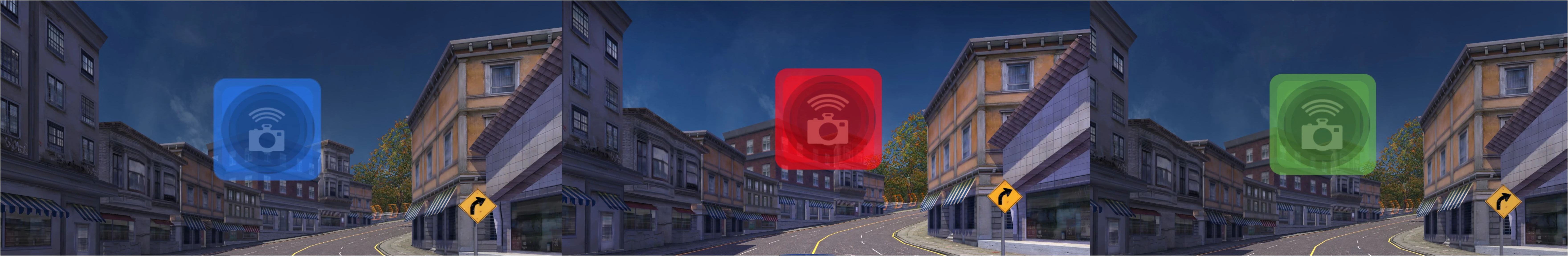 Need for Speed: Most Wanted (2005) "Разноцветная иконка Speedtrap "