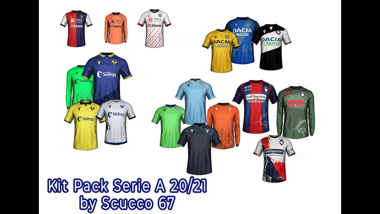 FIFA 20 "Большой пак форм Серии-А сезона 20-21"