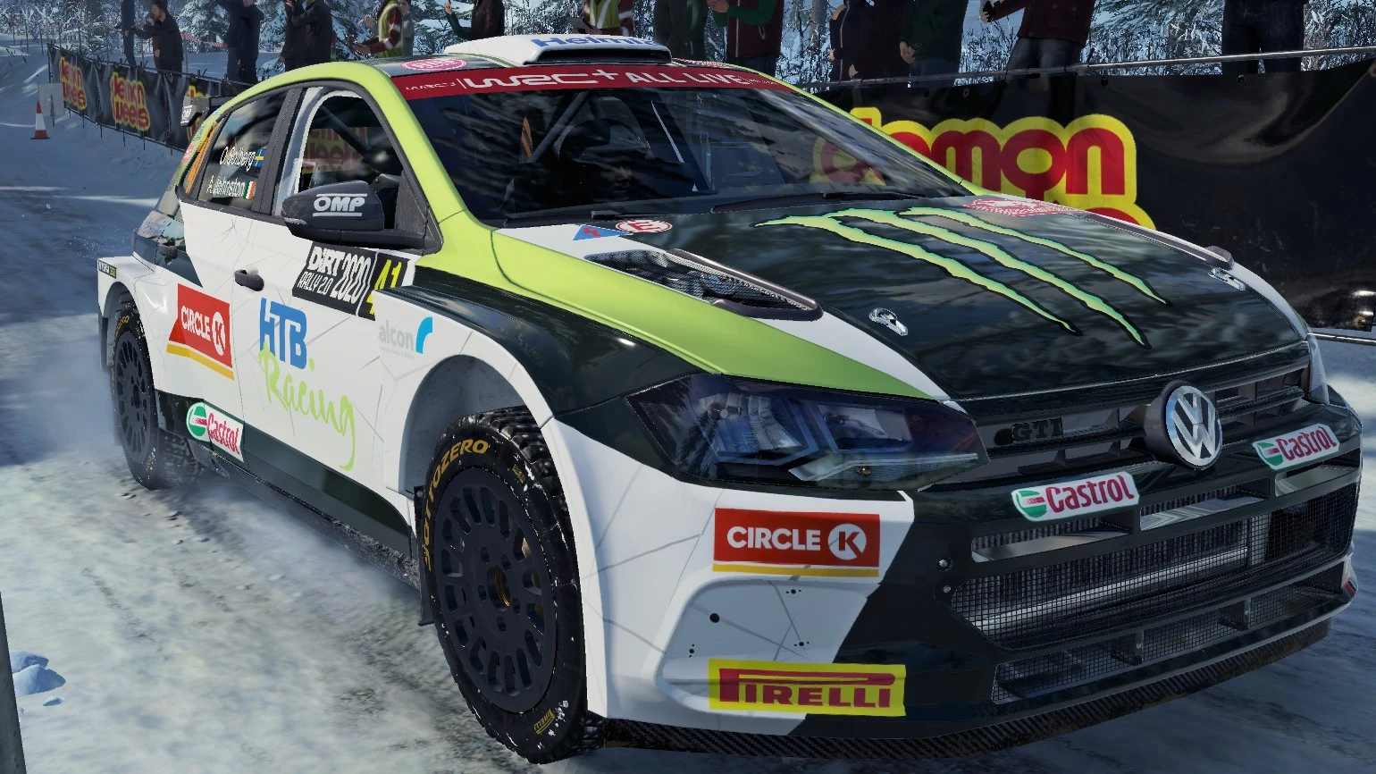 DiRT Rally 2.0 "Ливрея Oliver Solberg для Volkswagen Polo R5"