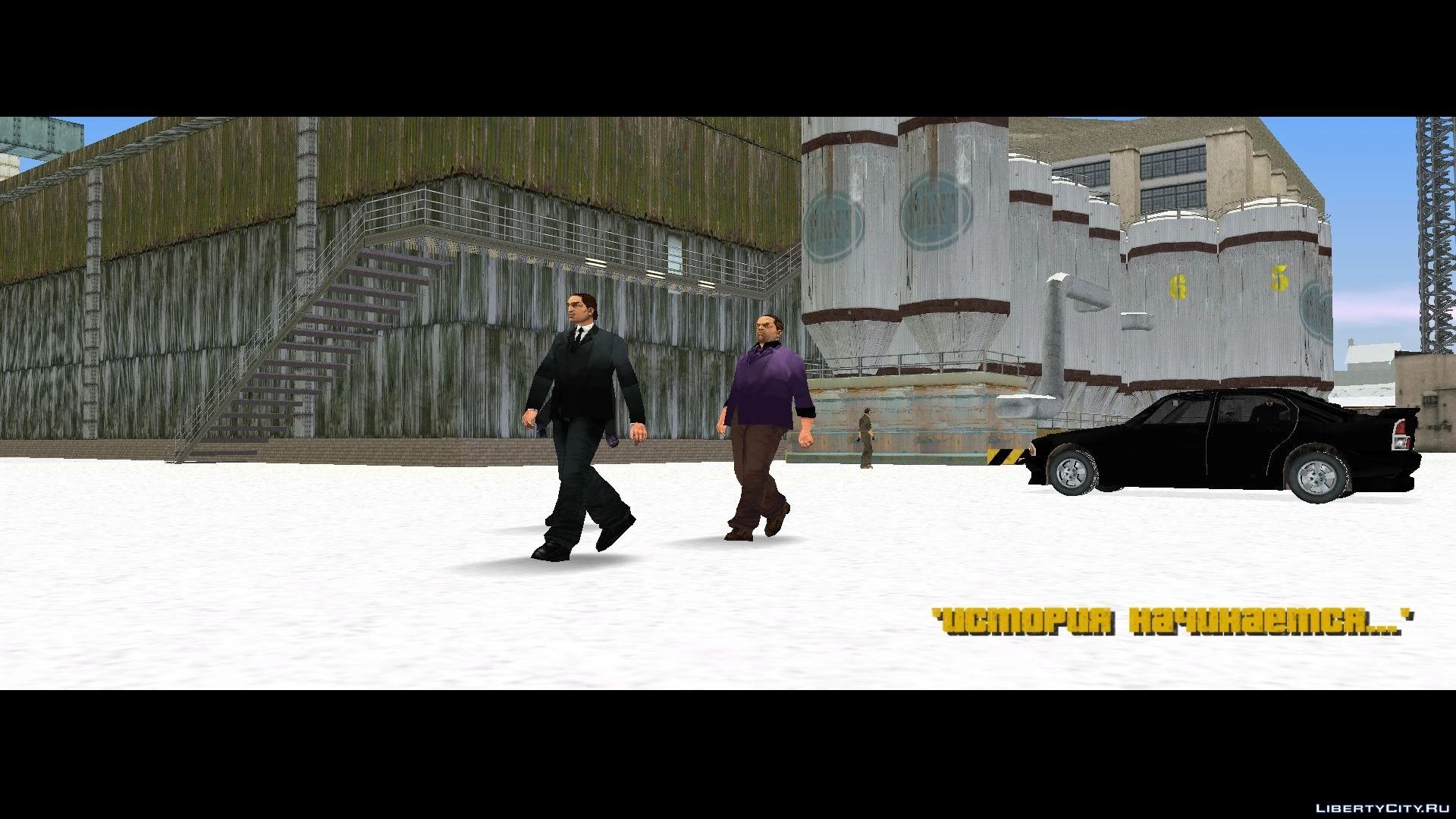 Grand Theft Auto 3 "GTA Frosted Winter: Ultimate Winter Mod (Русская версия мода)"