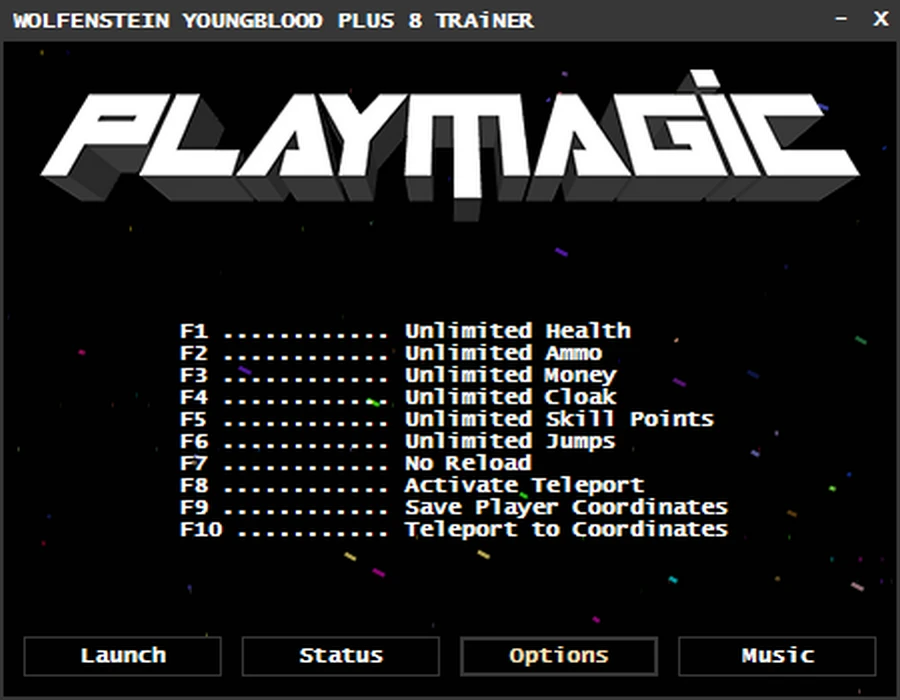 Wolfenstein: Youngblood "Трейнер +8" [FLT] {PLAYMAGiC}