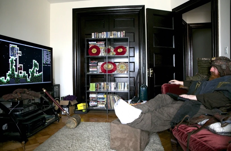 Когда слишком долго играл в Dwarf Fortress