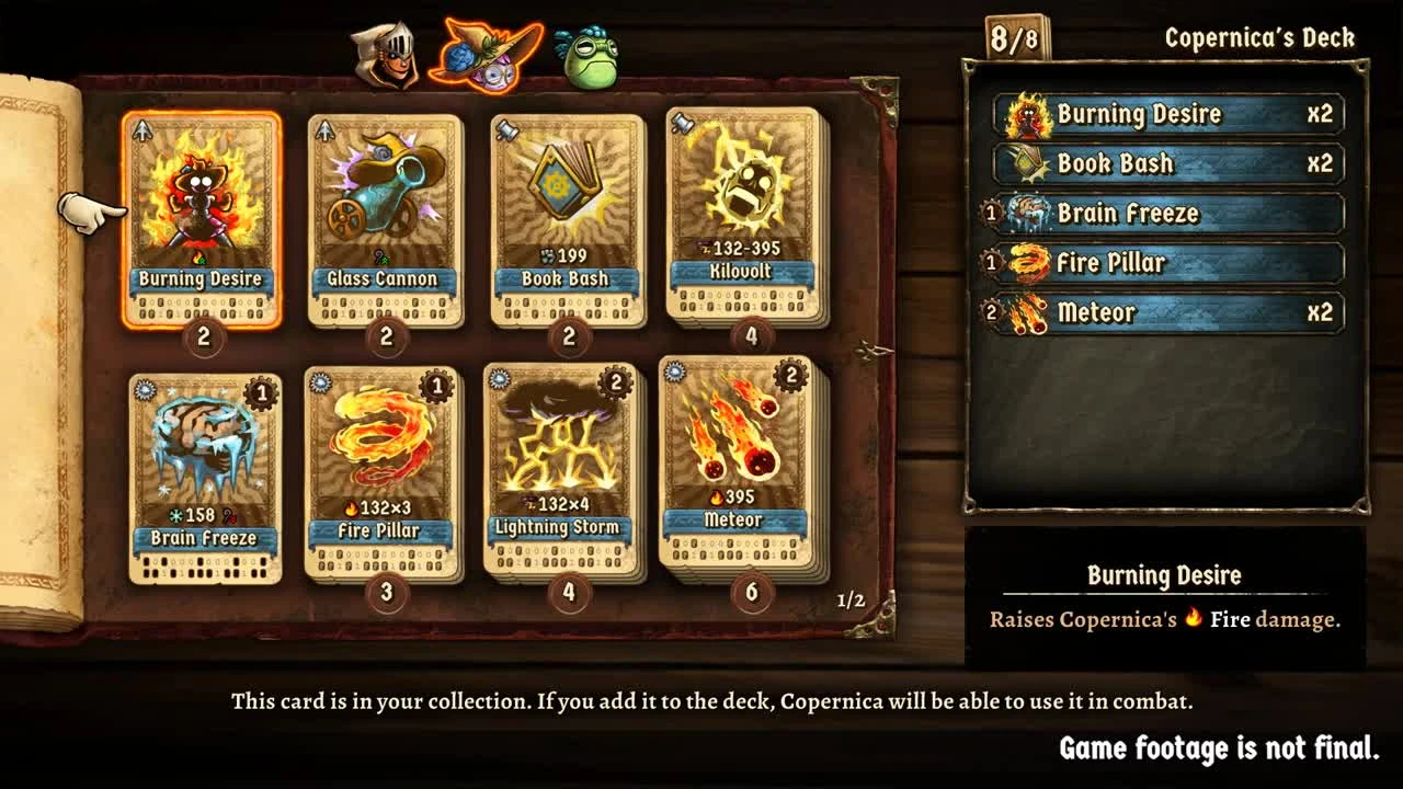 Геймплей SteamWorld Quest