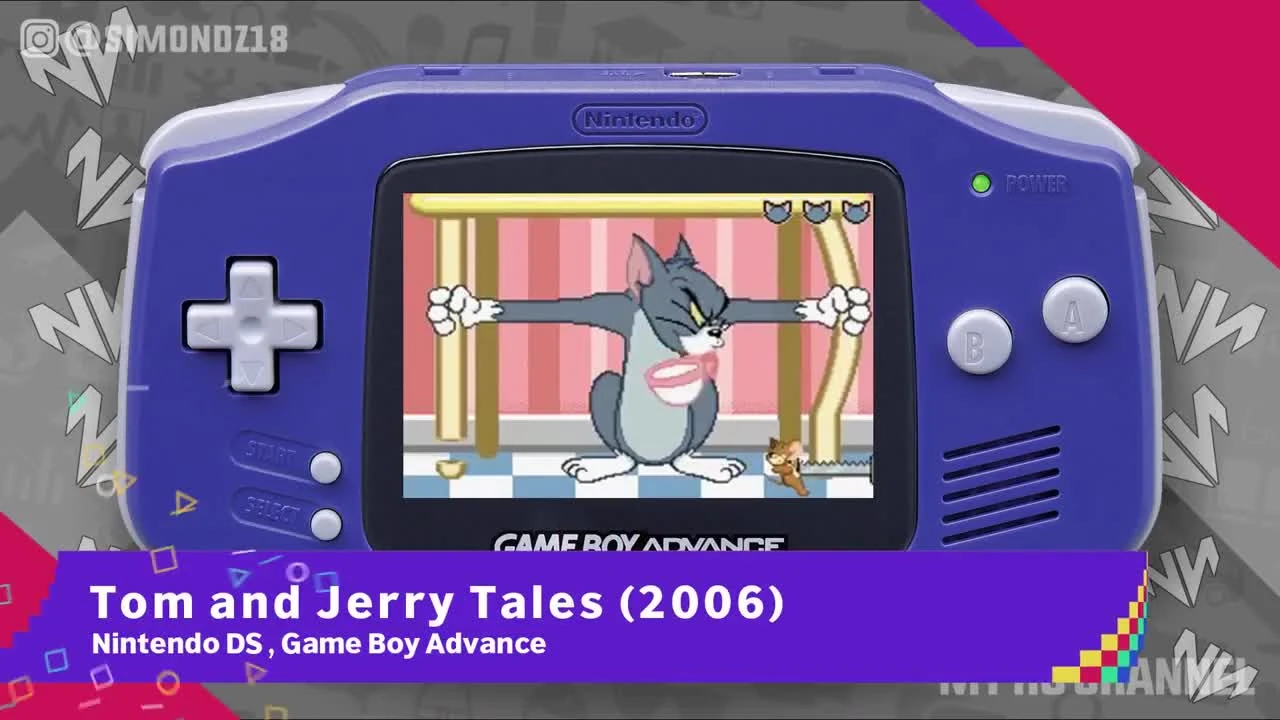Эволюция игр Tom and Jerry 1989 - 2018