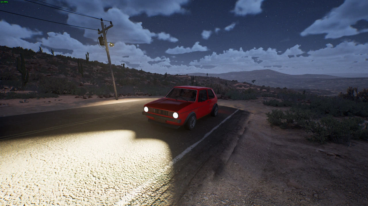 Drive Beyond: Horizons "Сохранение - полностью собранный Golf"