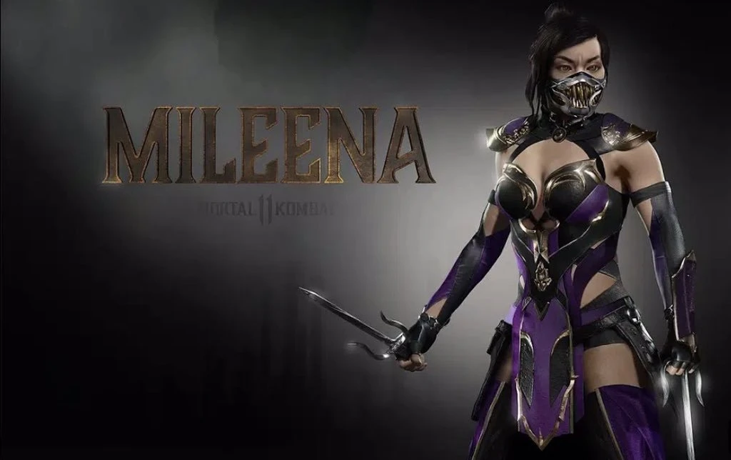 Воинственная Милина - косплей на персонажа из Mortal Kombat