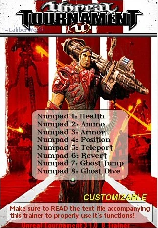 Unreal Tournament 3 1.0 8 Trainer