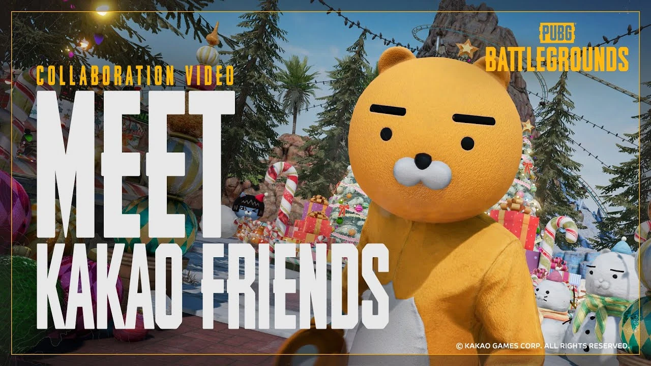 Разработчики PUBG: Battlegrounds показали новый трейлер коллаборации с Kakao Friends