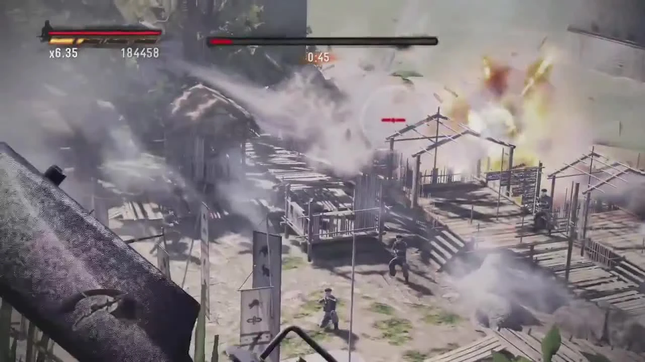 Rambo: The Video Game "Геймплейный трейлер разрушений"