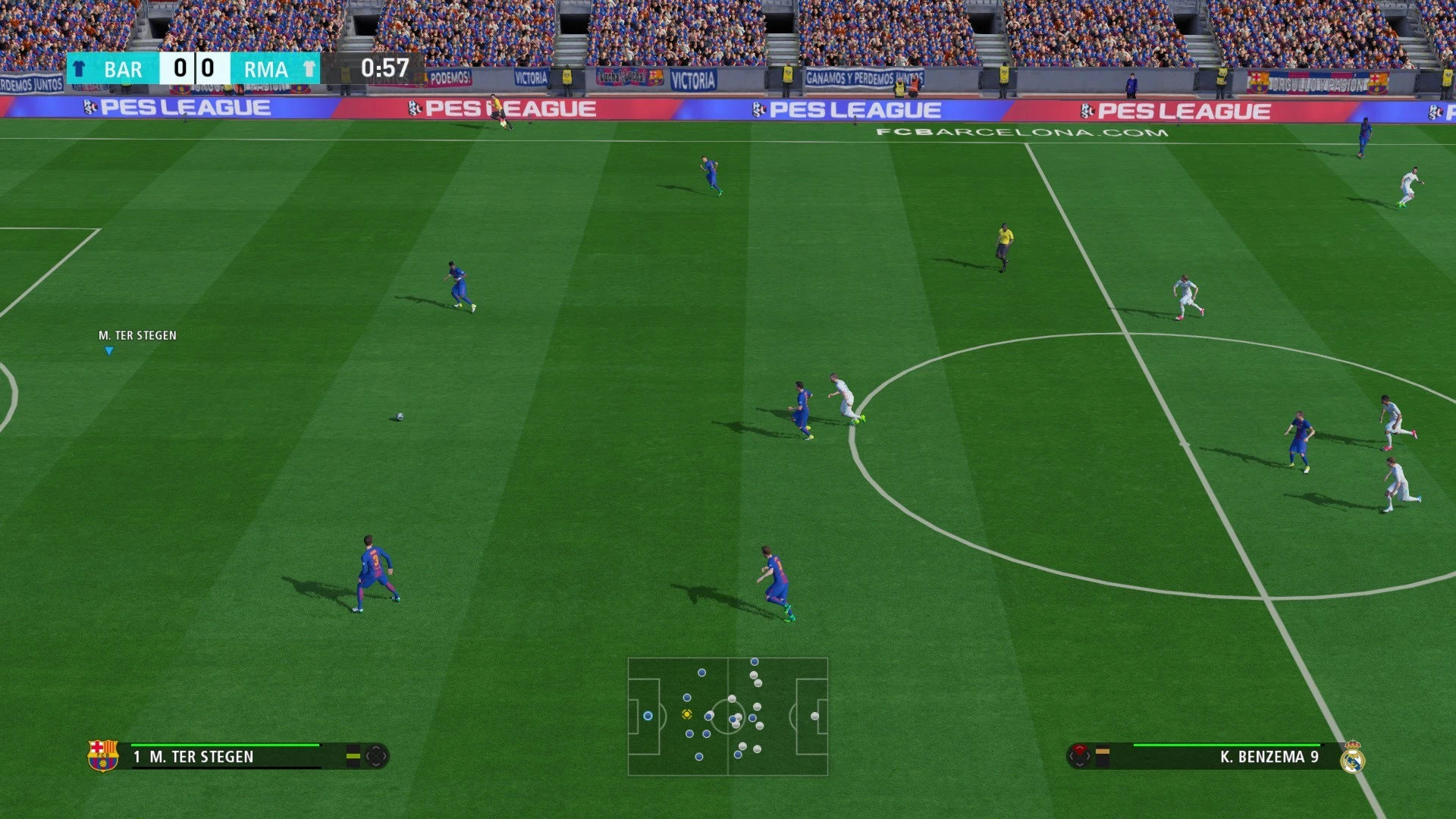 Pro Evolution Soccer 2017 "Scoreboard Similar PES 2018 for PES 2017 by Estarlen Silva"