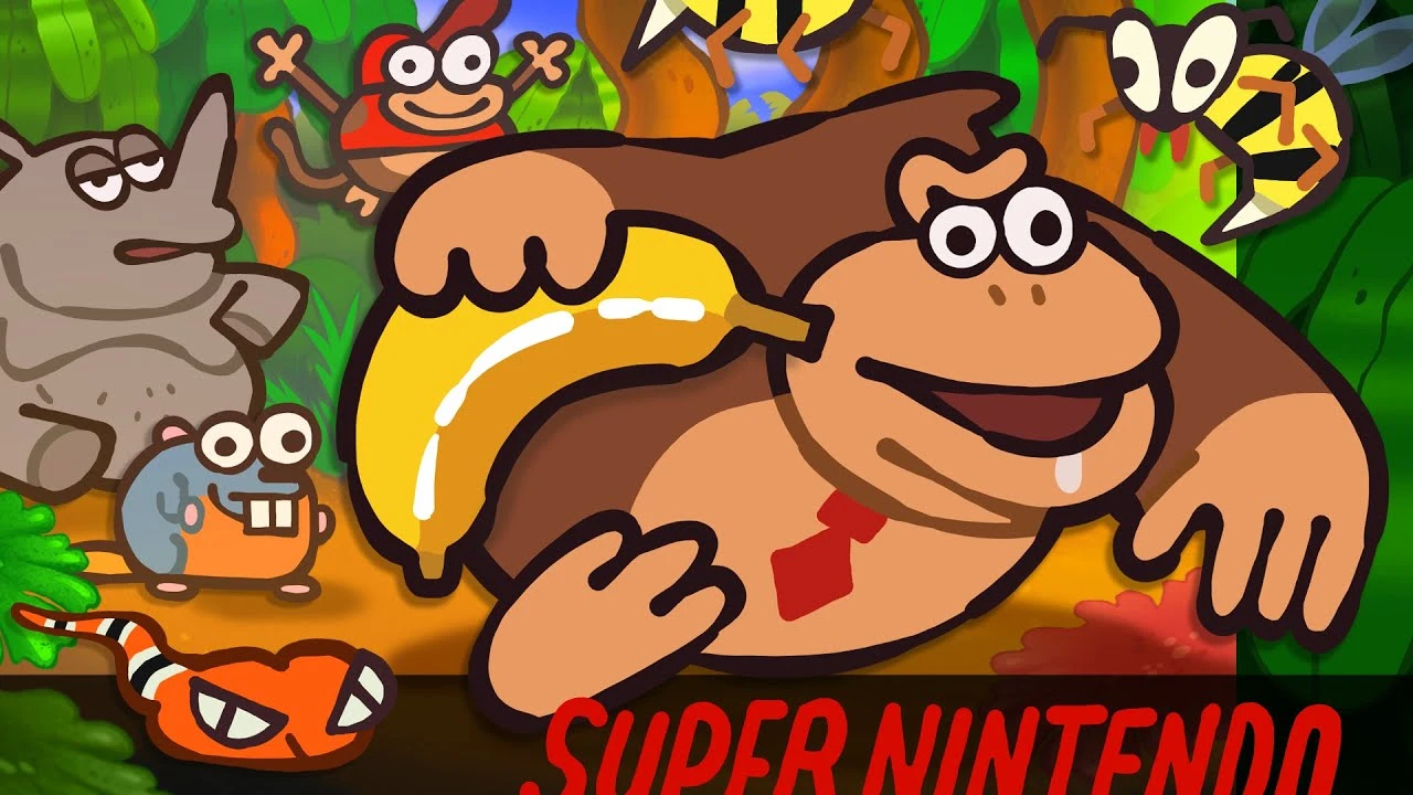 Пародия на Donkey Kong Country