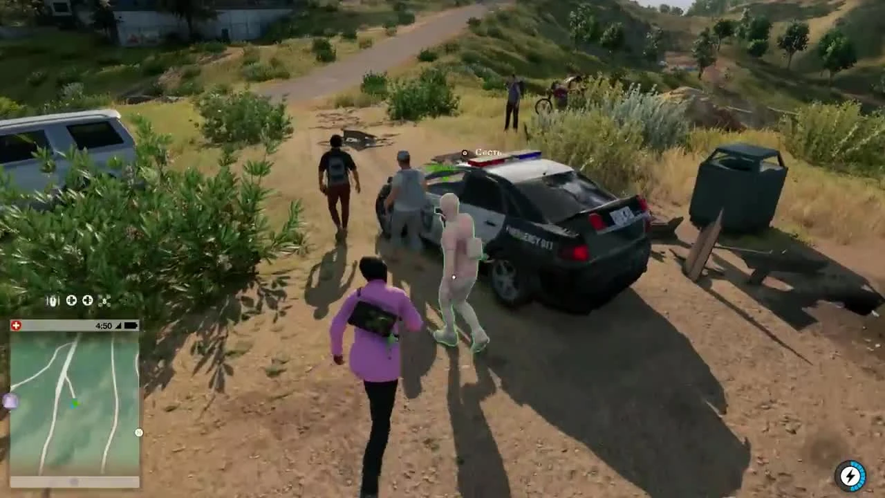 WATCH DOGS 2 - попец горит (баги приколы и угар)