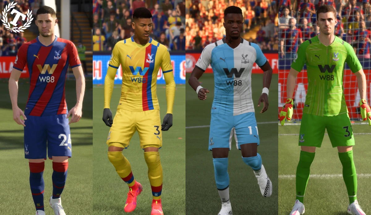 FIFA 21 "Комплект форм Кристалл Пэлас на сезон 21-22"